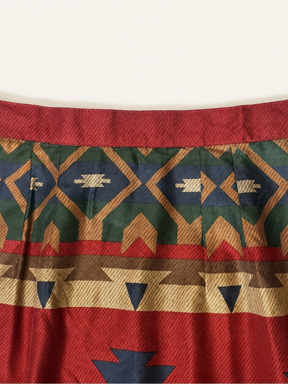 VTG Sharon Young Western Cowboy Boot Southwestern Mini Wrap Skirt Nashville SM - Picture 6 of 10